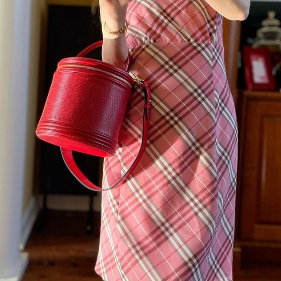 Louis Vuitton Epi Cannes Castillan Red - Picture 2 of 12